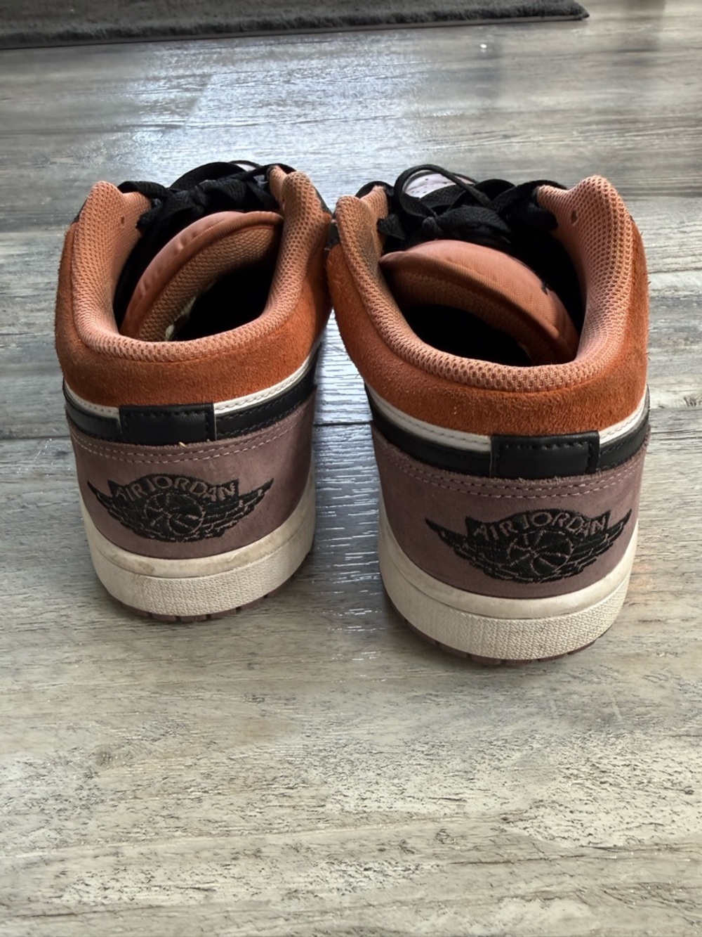 Nike Men's Low-Top Sneakers - Black, White & Mauve - Picture 3 of 6